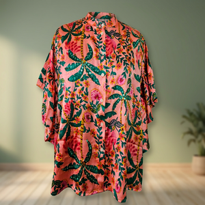 Blusa Larga Informal de Poliéster para Mujer, Estilo Túnica, Corte Holgado, Venta al Por Mayor - Product Image 6