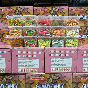 Halal Private Label Wholesale Sweet Sour Bulk Gummy <strong>Candy</strong> Fruity Flavor <strong>Soft</strong> <strong>Candy</strong> <strong>Sugar</strong> Coated Bottle - Product Image 2