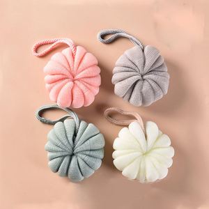 Large Soft Pumpkin <b>Shower</b> Ball Bubble Net Bath Flower Luxury Mesh Loofah Rubbing Bath Towel <b>Shower</b> Flower Wholesale - Product Image 4