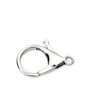 Mousqueton à ressort pour laisse de chien, mousqueton à gâchette en alliage de zinc avec mécanisme à ressort pour collier et harnais d'animal de compagnie