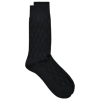 Chaussettes habillées personnalisées pour hommes en mélange de coton, respirantes, antibactériennes, imprimées, pour l'automne/le printemps, usage quotidien professionnel