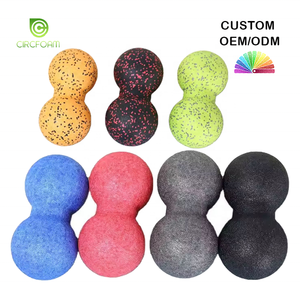 Circfoam Großhandel Maßgefertigtes Gesprenkeltes EPP-Schaum <span class=keywords><strong>Massage</strong></span>-Faszienball-Set Fitnessgeräte Erdnuss-Yogaball für Übungen - Product Image 1