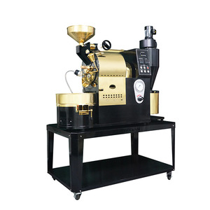 เครื่องคั่วกาแฟแก๊ส ขนาด 500 กรัม 1 กิโลกรัม 2 กิโลกรัม เครื่องคั่วกาแฟลมร้อนขนาดเล็ก เครื่องคั่วกาแฟเชิงพาณิชย์ - Product Image 3