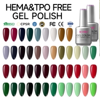 Vernis Gel UV Non Toxique Prix Usine Certifié CE Hypoallergénique Végétalien Style Français Longue Durée Usage Professionnel
