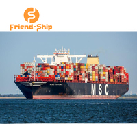 FCL LCL porte à porte agent d'expédition de fret maritime chinois Chine vers le Royaume-Uni les États-Unis Fba amazon avec Ddp par mer