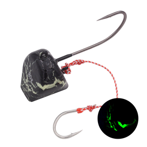 Señuelo de Pesca Luminoso con Anzuelo de Plomo para Pesca de Fondo, con Barba, para Carnada Viva, Anti-Atascos, para Carpas, Lubinas y Corvina Roja - Product Image 4