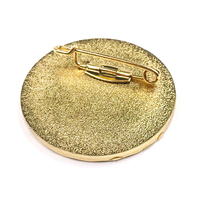 Épingles en métal personnalisées, logo de l'entreprise, résine époxy transparente, badge d'épingle à revers, étiquette d'anniversaire, épingle souvenir d'anniversaire d'église