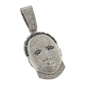 <span class=keywords><strong>Hip</strong></span> <span class=keywords><strong>Hop</strong></span> <span class=keywords><strong>Rap</strong></span> artista cartone animato avatar <span class=keywords><strong>Hip</strong></span> esagerato testa di diamante maschera ciondolo collana catena cubana - Product Image 4