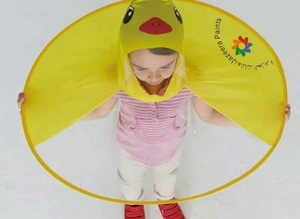 Offre spéciale filet rouge bébé <span class=keywords><strong>poncho</strong></span> avec nouveau matériau EVA soucoupe volante <span class=keywords><strong>poncho</strong></span>/UFO imperméable - Product Image 2