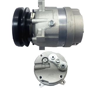 Compresor de Aire Acondicionado para Excavadora <span class=keywords><strong>Doosan</strong></span> <span class=keywords><strong>Daewoo</strong></span>, el Mejor Descuento, Compresor de Aire Acondicionado para Excavadora DH55 <span class=keywords><strong>60</strong></span> 80 DX150 215 220-5-7 - Product Image 1