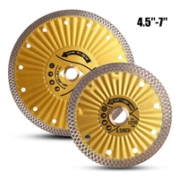 AITAO Meule diamantée plate de 250 mm pour marbre et utilisation avec scie à pont 1,5 kW Haute sécurité