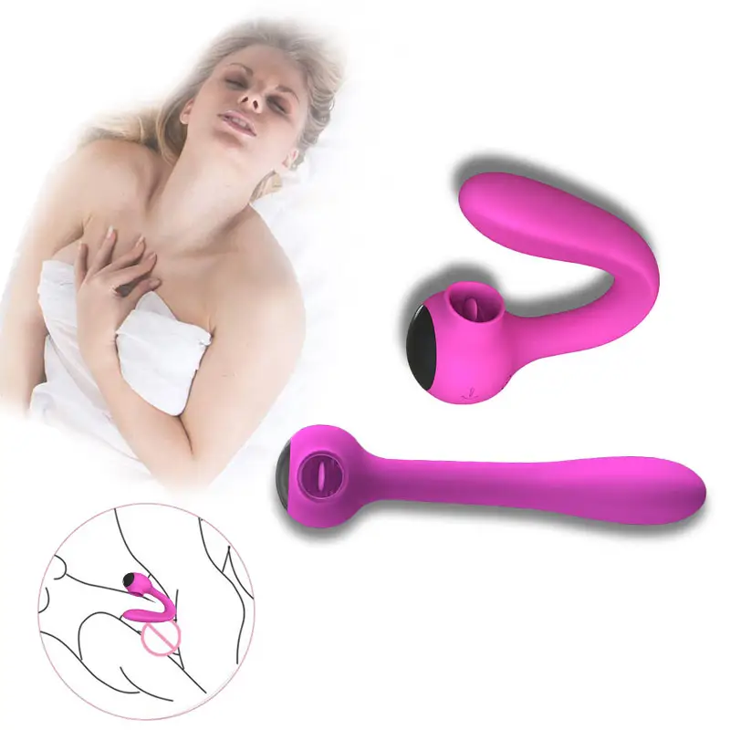 Estimulador de clitóris e ponto g dobrável, brinquedo sexual para mulher, massageador vaginal e clitóris