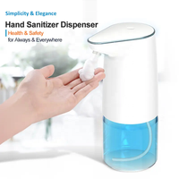 Distributeur de savon rechargeable pour hôtel capteur manuel en plastique intelligent mousse à vaisselle sans contact bouteille automatique à mousse liquide moussante