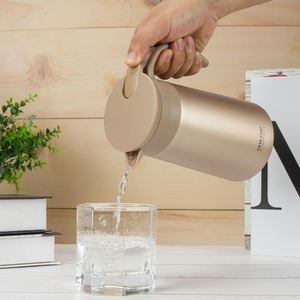 Thermos en acier inoxydable 304 à double paroi, grande capacité, pour boissons froides, bouilloire portable, cafetière - Product Image 3