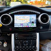 Lecteur DVD de voiture BHNEW, autoradio Android pour MINI Cooper R50 R52 R53 2000-2006, CarPlay sans fil, autoradio, navigation GPS, DSP