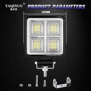 Lumière auxiliaire Lampe de travail LED 192W 12v 24v LED Barres de 4 pouces Feux hors route <span class=keywords><strong>4x4</strong></span> Lampe de travail pour camion Lampe de travail Lampe antibrouillard Lampe de conduite - Product Image 5