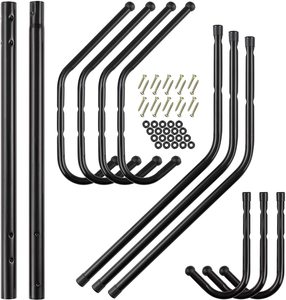 Estante de almacenamiento Simple para sala de estar, perchero vertical de un solo polo, de <span class=keywords><strong>metal</strong></span>, para bolsas - Product Image 5