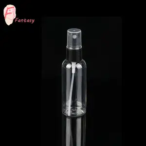 现货库存50毫升-200毫升透明塑料瓶可再装喷雾瓶，用于碳粉，香水，空气清新剂
