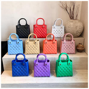 Borse Tote in Silicone Jelly di Tendenza 2025 all'Ingrosso, Nuove Borse Donna alla Moda Fai-da-te in EVA, Borse da Spiaggia in Gomma per lo Shopping - Product Image 1
