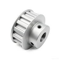 Pulley Timing L075 Kustom dengan Lubang Hub dan Lubang Sekrup Pengatur |   Paduan Baja OEM Sesuai Gambar