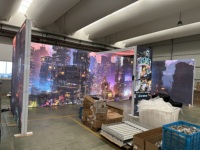 Boîtes lumineuses publicitaires portables économiques, prix de départ, remise en gros