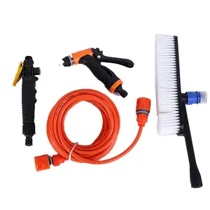 12V electric car washer high-pressure household portable multi-function brush car water pump air conditioner washer