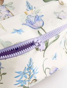 Custom <b>Waterproof</b> All Over Printing Floral With Side Large Bottle Pockets Light Weight Teenager <b>School</b> Bag <b>Backpacks</b> for Girls - Product Image 4