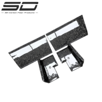 Aileron arrière en fibre de carbone Hotter SD pour Tesla Cybertruck, style Msy, kit large, directement de l'usine, haute performance