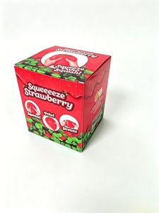 Juguete Antiestrés de Fresa Gigante Simulada Explosiva con Música y Rebote Lento, Colgante de Fruta de TPR de 14CM para Fiestas - Product Image 4