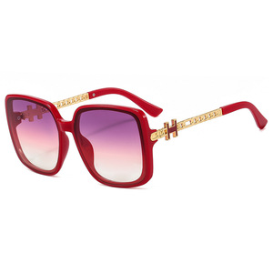 <span class=keywords><strong>Gafas</strong></span> de Sol Cuadradas con Cadena en Forma de H, de Lujo, Únicas, <span class=keywords><strong>para</strong></span> <span class=keywords><strong>Mujer</strong></span>, Nueva Moda 2023, Marca de Moda, <span class=keywords><strong>Gafas</strong></span> de Sol Rosas Extra Grandes, Elegantes - Product Image 2
