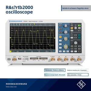 ออสซิลโลสโคปแท้ Rohde & Schwarz RS High RTB2000 2 ช่องสัญญาณ อัตราการสุ่มตัวอย่าง 25G หน้าจอสัมผัสแบบ Capacitive ผลิตในจีน ของแท้ 100% - Product Image 4
