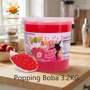 Pinshan bursting pearl boba <b>maker</b> Transparent Instant Boba Tea Pearls Making for bubble tea - Product Image 1