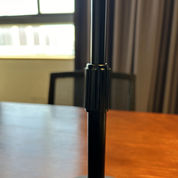 Leilei Support de microphone de table de haute qualité Support de table de table Microphone réglable pour la parole et la réunion