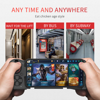 Manette de jeu sans fil pour smartphone avec joystick amovible, 40 heures d'autonomie, compatible avec les téléphones mobiles iOS et Android