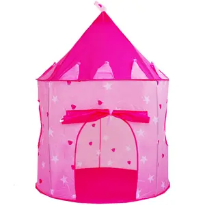 8230516新款卡通公主王子儿童捉迷藏玩具帐篷城堡游戏屋帐篷