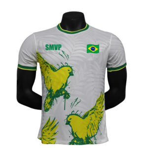 Shorts de football pour hommes style brésilien SMVP, qualité thaïlandaise originale, édition fan 2026, séchage rapide, respirant, 100 % polyester - Product Image 4