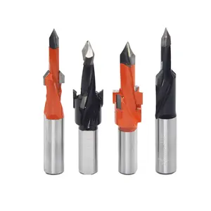 Woodworking Timber High Quality CNC Wood Carving CNC Machinery Tools Milling Cutter Solid Carbide Tipped Drill Bits