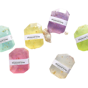 Handmade Cơ Thể Xà Phòng Mới Đầy Màu Sắc Kim Cương Đá Thiết Kế Nhãn Hiệu Riêng Mới Đầy Màu Sắc Kim Cương Tinh Dầu Đầy Màu Sắc Kim Cương Món Quà Xà Phòng - Product Image 1