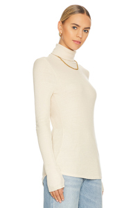 Customizable Elegant <strong>Turtle</strong> <strong>Neck</strong> <strong>Jumper</strong> for Women Solid High Collar Knit Top Casual Fitted Turtleneck Sweater for Autumn - Product Image 2