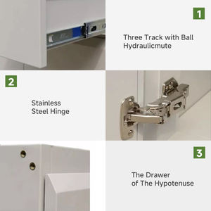 Établi de laboratoire électronique Surface antistatique 109Ω EM assemblage de blindage pour réparation de PCB - Product Image 5