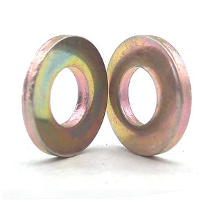 स्टॉक में उच्च गुणवत्ता अखरोट वॉशर मशीन बनाने क्रोम और विभिन्न आकार के साथ जस्ता स्वयं ताला फ्लैट वॉशर - Product Image 5