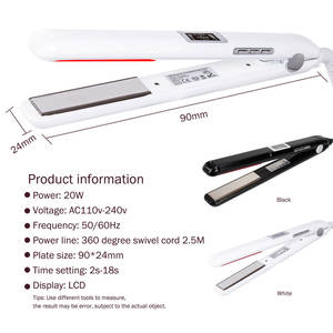 <span class=keywords><strong>Plancha</strong></span> profesional para el cuidado del cabello, <span class=keywords><strong>plancha</strong></span> de pelo infrarroja ultrasónica <span class=keywords><strong>sin</strong></span> calor - Product Image 5