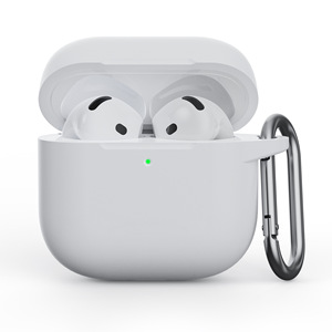 Nouveauté Housse de protection pour <span class=keywords><strong>AirPods</strong></span> 4/3/<span class=keywords><strong>2</strong></span> Anti-chute Couleur unie Silicone Monobloc Épaissi Étui pour casque pour <span class=keywords><strong>AirPods</strong></span> Pro <span class=keywords><strong>2</strong></span> - Product Image 1
