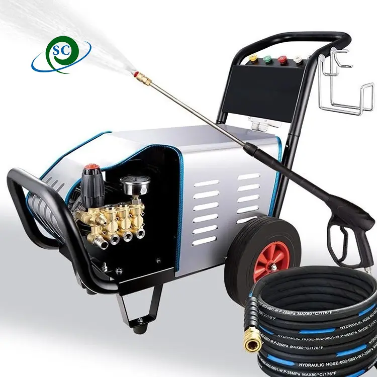 Wholesale Electric Commercial 220v 1800psi 2.2kw 1.8kw Automatic High Pressure Car Washer Machine