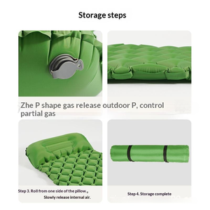Colchón Inflable de TPU de Alta Calidad, Tapete para Tienda de Campaña, Impermeable, Grueso, Rectangular, Colchón de Aire Ergonómico para Acampar - Product Image 3