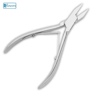 Alicates Profesionales de Acero Inoxidable para Uñas, Puntas Finas, Cuchillas Rectas, Manuales, para Uñas, Uso DIY - Product Image 1