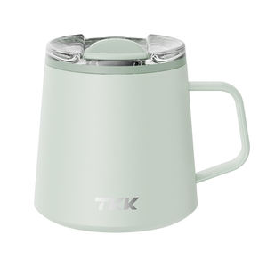 Mug de voyage isotherme à double paroi en acier inoxydable 316, sans BPA, sans goût métallique, capacité 240/350 ml, design moderne, résistant à l'ébullition - Product Image 1