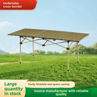 Nouvelle table pliante de style chinois pour le camping et les loisirs en plein air