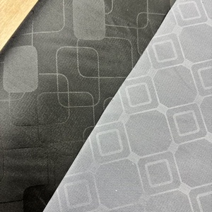 Miễn phí Mẫu Emboss 210D sợi đen PA 66gsm 100% Polyester Oxford Vải lót hành lý - Product Image 5