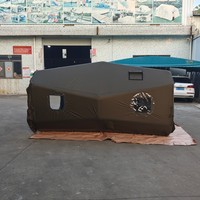 Tente gonflable de luxe pour camping, capsule spatiale, quatre saisons, imperméable, 3000+, installation rapide, monocouche, grande capacité, pour extérieur